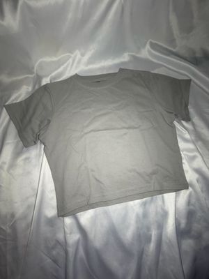 Crop top wanita polos basic