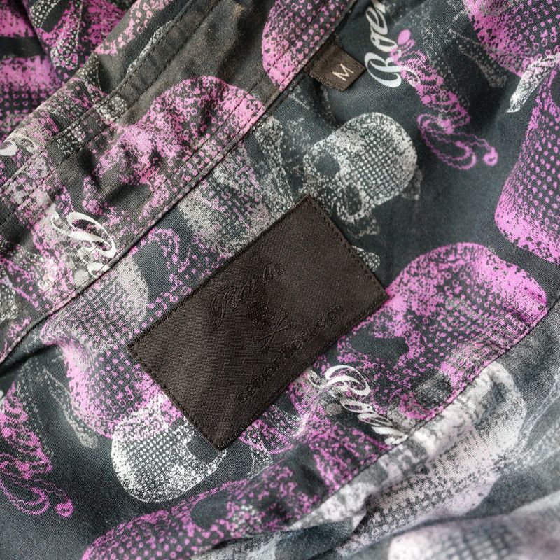 Roen x Semantic Design Kemeja Skull Pattern Size S, foto 4
