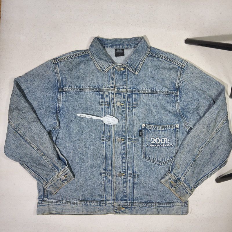 2001 a space odyssey X GU type 2 denim jacket size L type II, foto 3