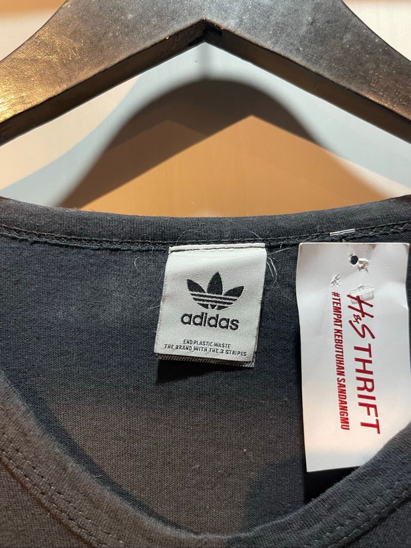 T-Shirt Adidas V-Neck Black, foto 3