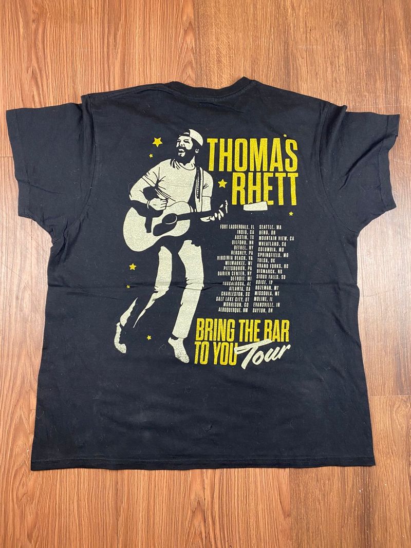 Vintage Singer Thomas Rhett Tour Tshirt, foto 7