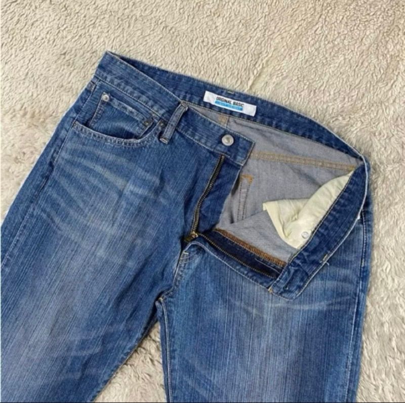 Celana pendek jeans uniqlo, foto 4