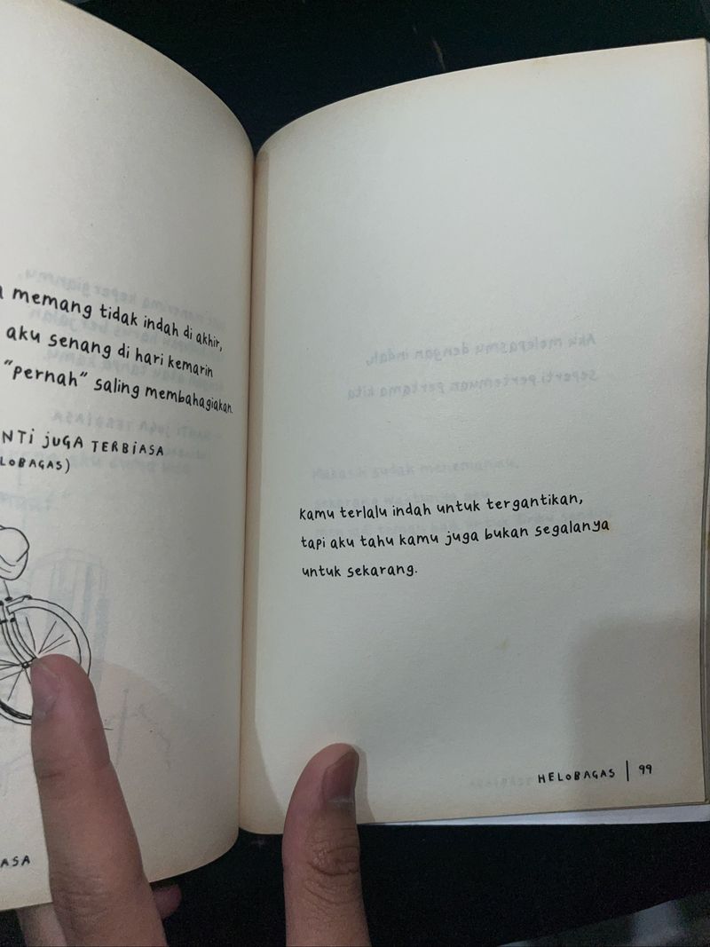 Buku helobagas “Nanti juga terbiasa”., foto 3