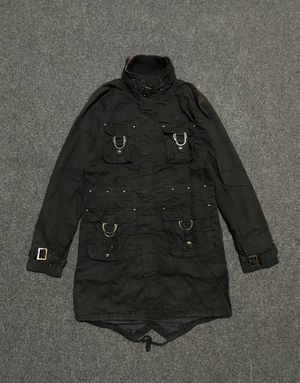 Vintage In The Attic Homme Military Long Parka Jacket