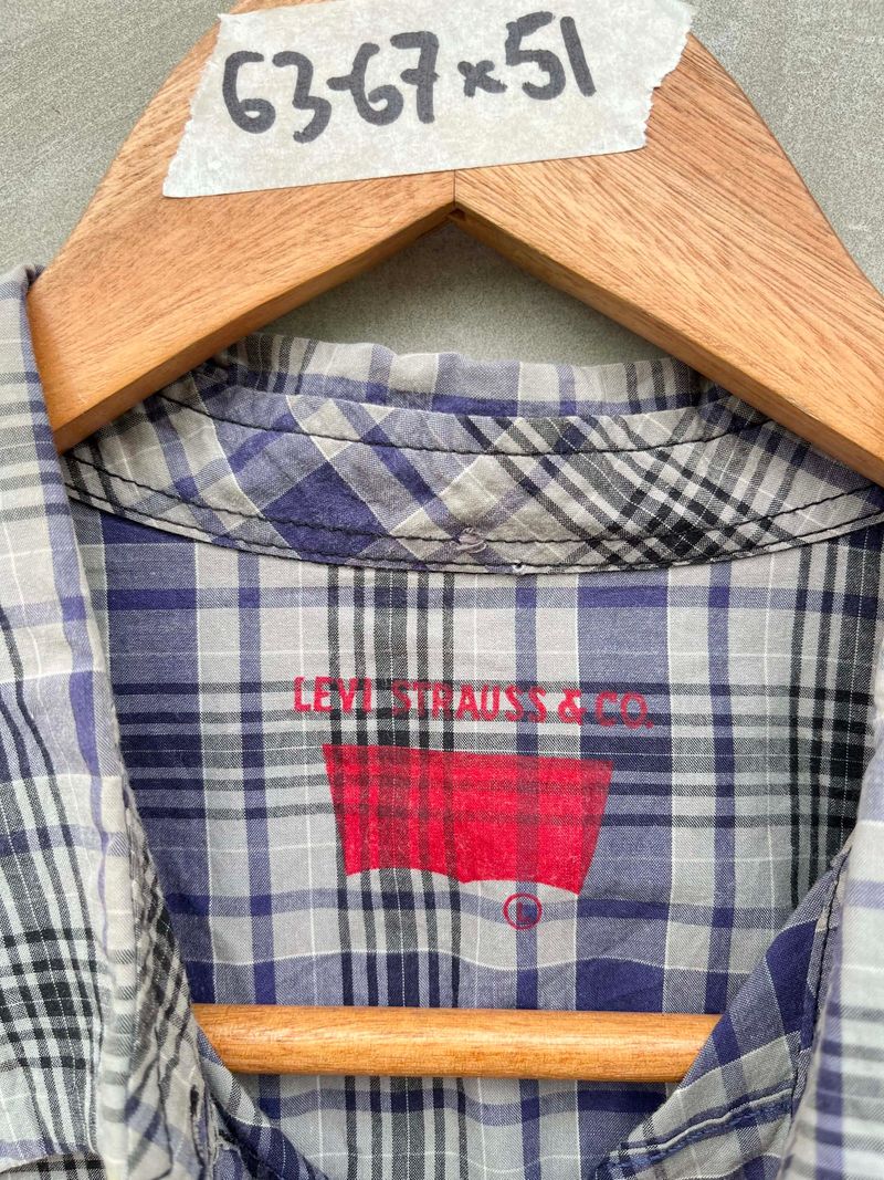Levis western reissue plaid shirt, foto 8