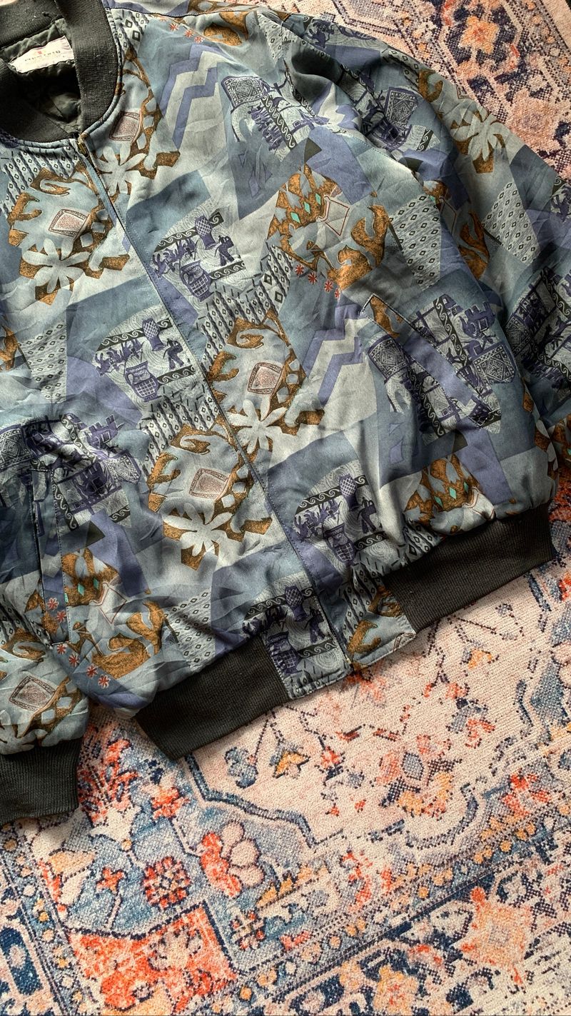 PLUM FIELD SILK CASUAL JACKET, foto 4