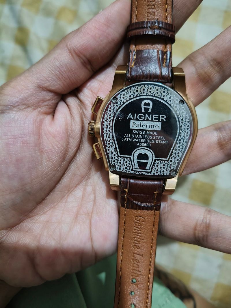 Aigner Palermo Watch Original. Nego, foto 2