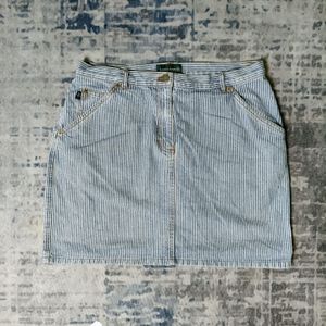Y2k Style Ralph Lauren Hickory Skirt