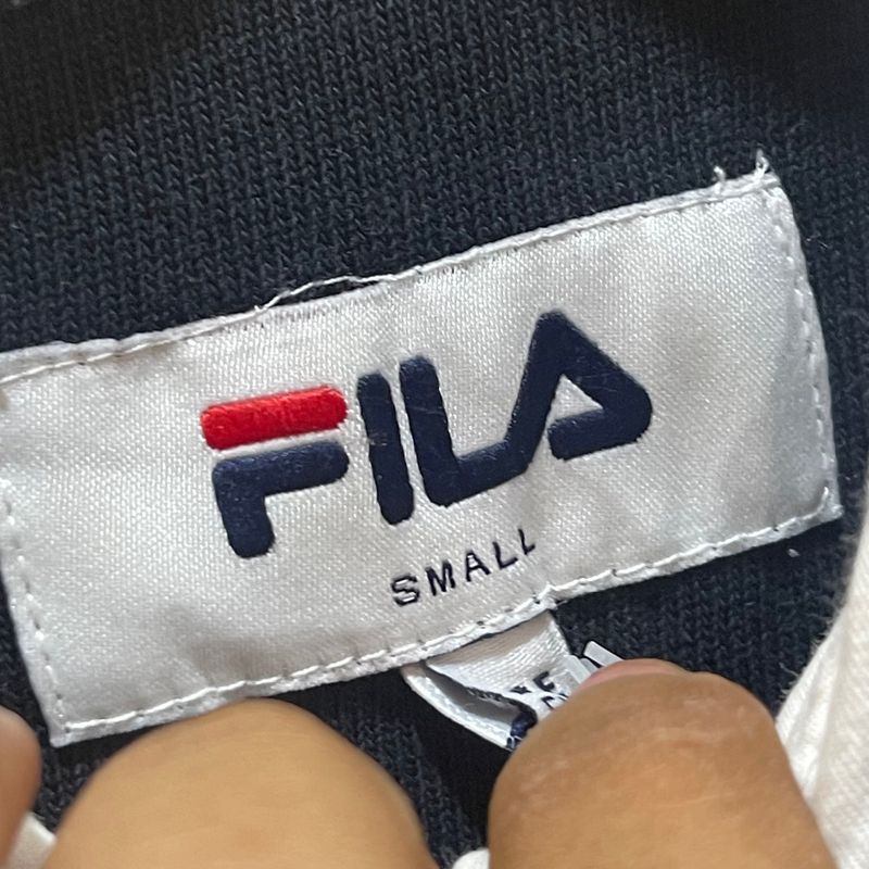 FILA Original Script Printed Rugby Poloshirts L/S, foto 5