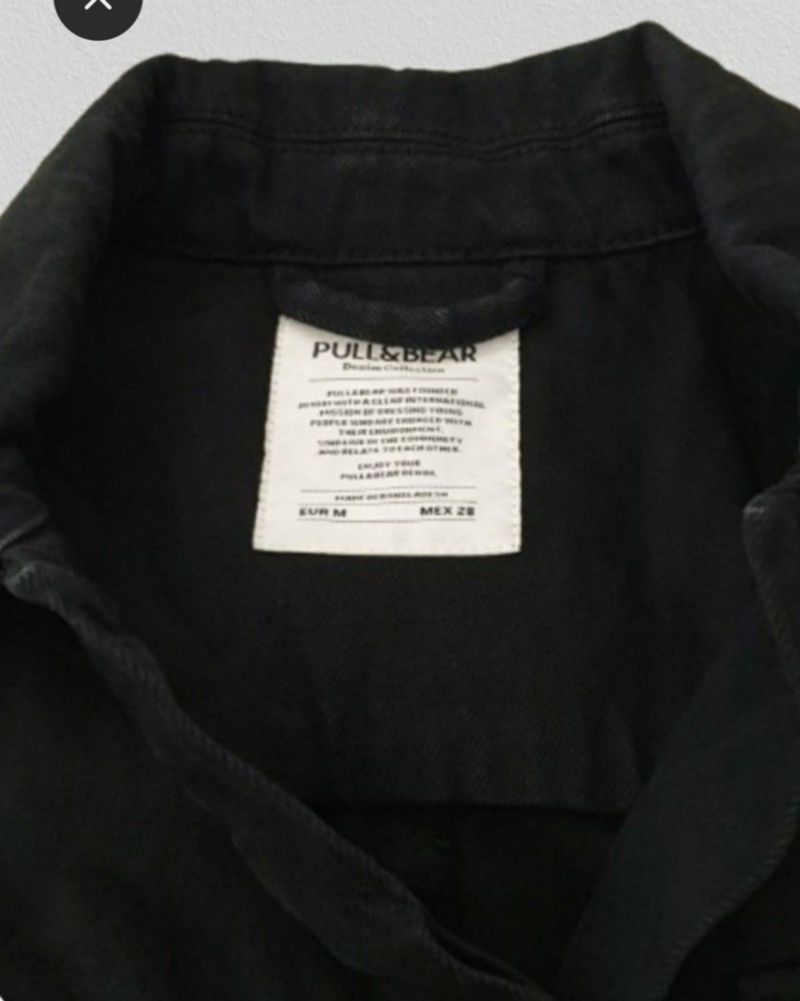 Jaket Denim Panjang Pull & Bear, foto 3
