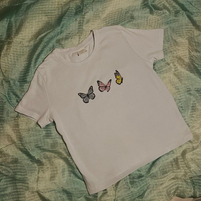 Zara kaos putih, foto 2