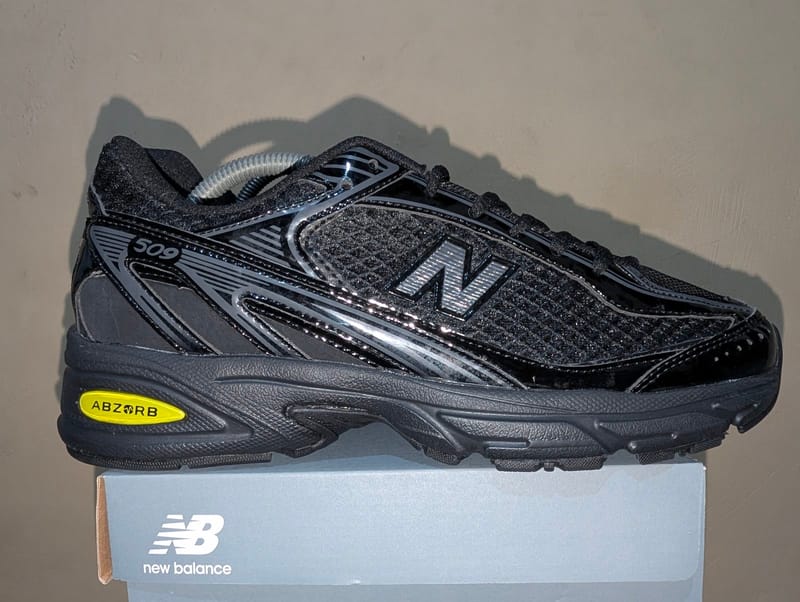 New Balance 509 Full Black, foto 3