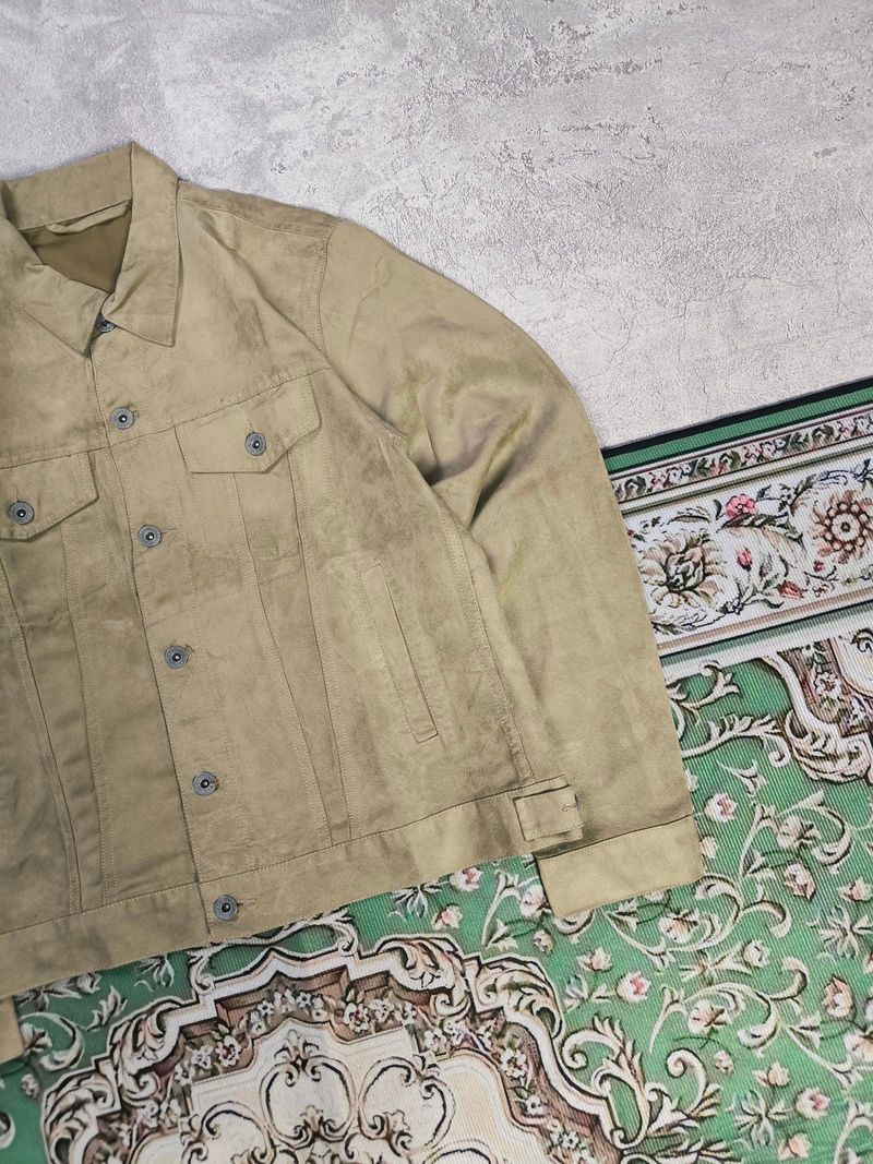 GU trucker faux Suede jacket, foto 4