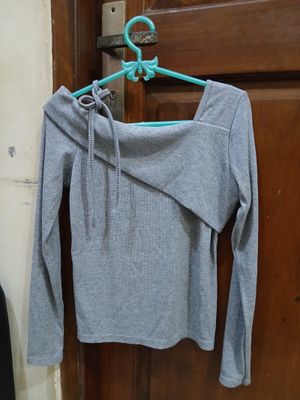 rakku yeona sabrina knit top