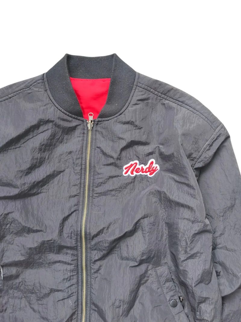 NERDY - Jaket Varsity Reversible Size M, foto 8