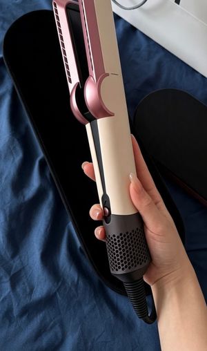 dyson airstrait straightener ceramicpink rosegold