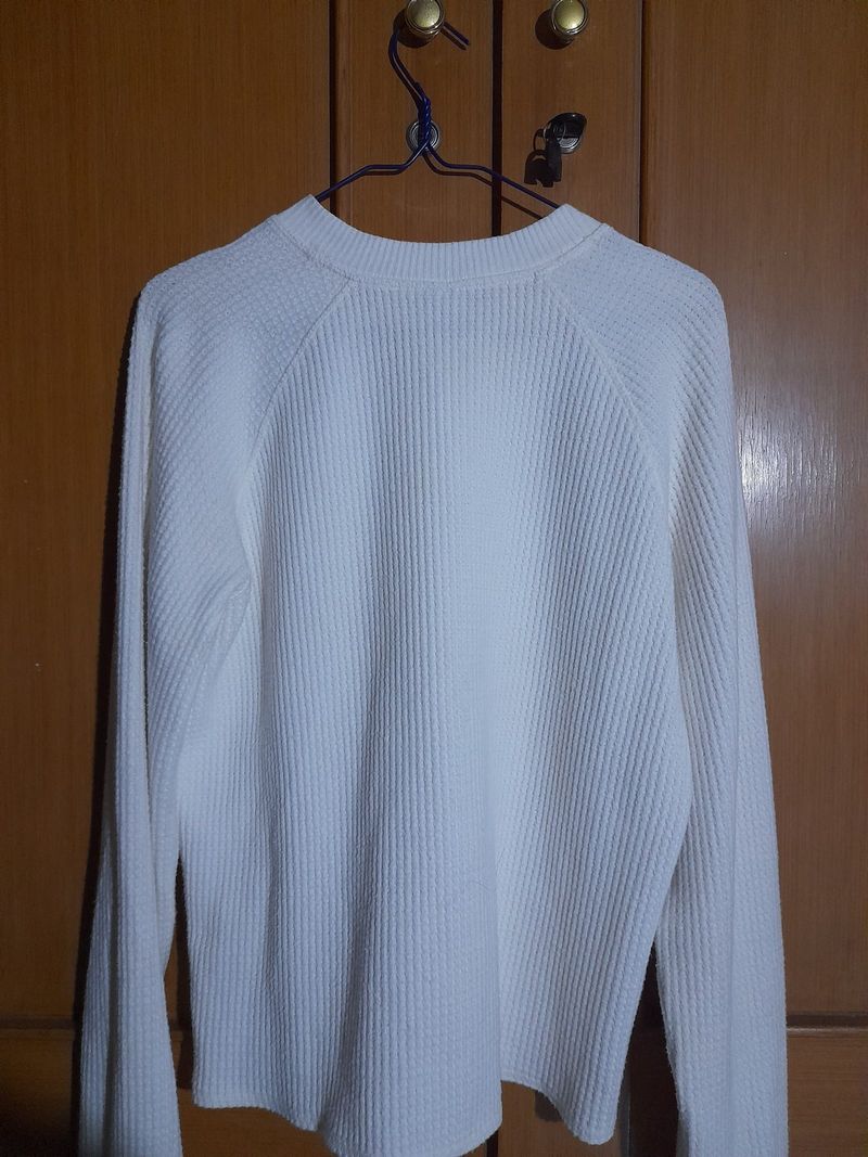 Waffle Knit Broken White, foto 2