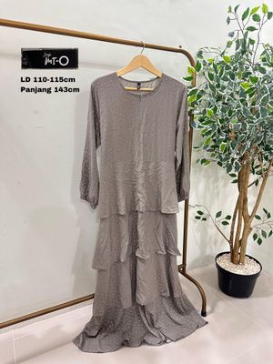Dress Hijabers size M fit XL