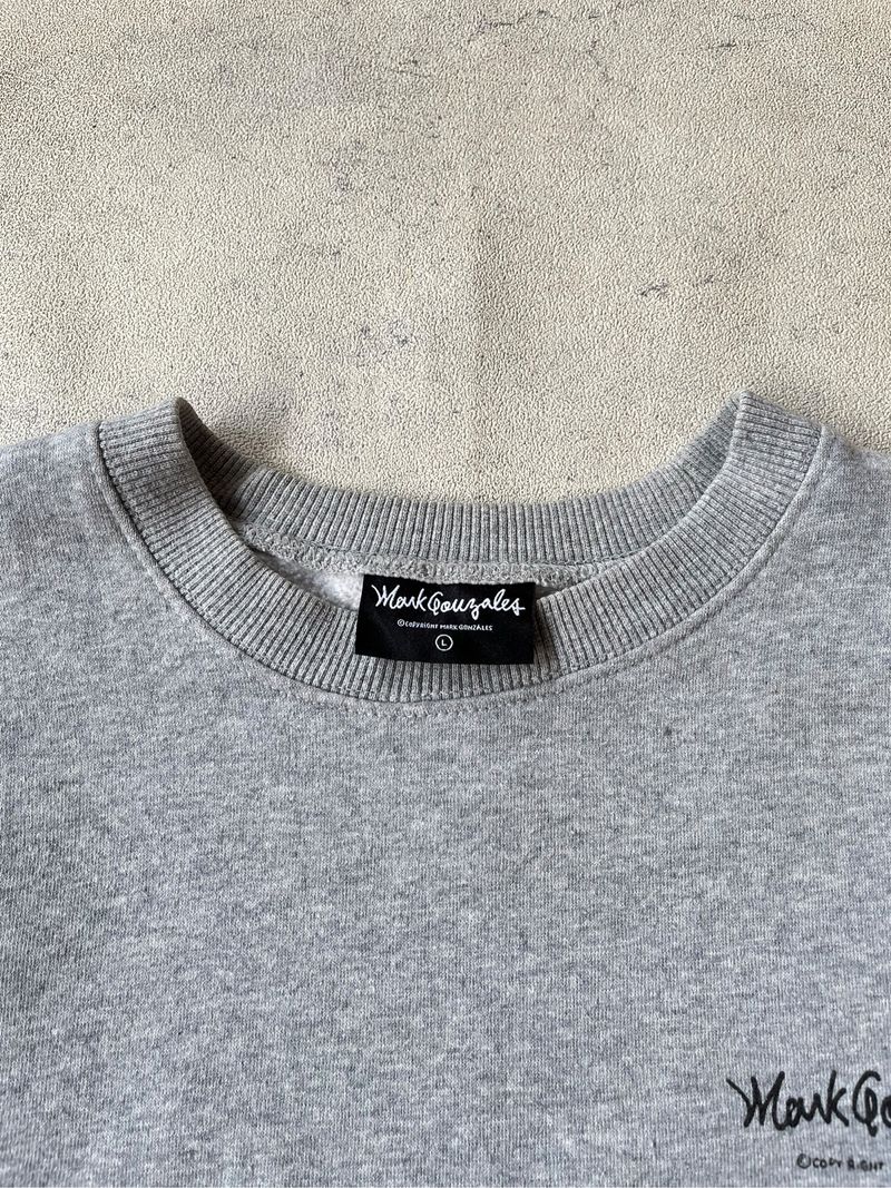 •MARKGONZALES• heather grey boxy crewneck, foto 3