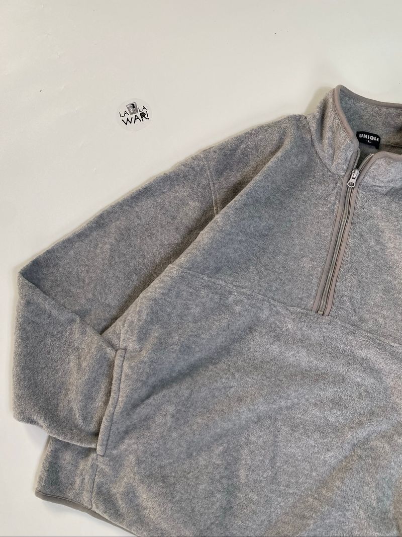 Fleece Halfzip Light Grey, foto 4