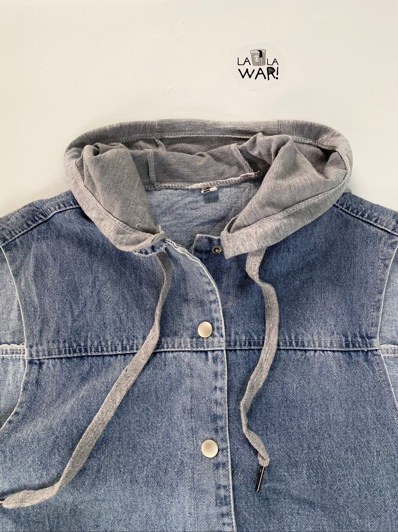 Hoddie Vest Denim, foto 5