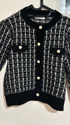 Cardigan Croptop Fleece