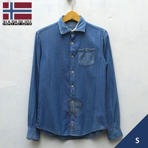 Napapijri Kemeja Washdenim Size S