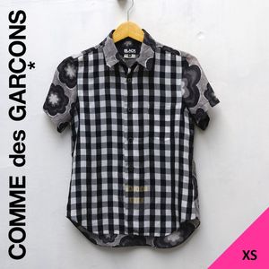 COMME des GARCONS Kemeja Plaid BW Women  Size XS