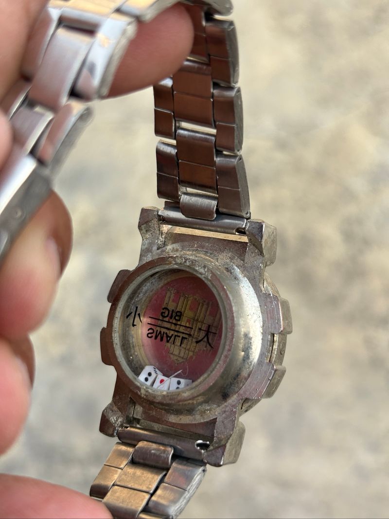 JAM TANGAN MACAU DICE FLIP VINTAGE SIZE SMALL (2), foto 10