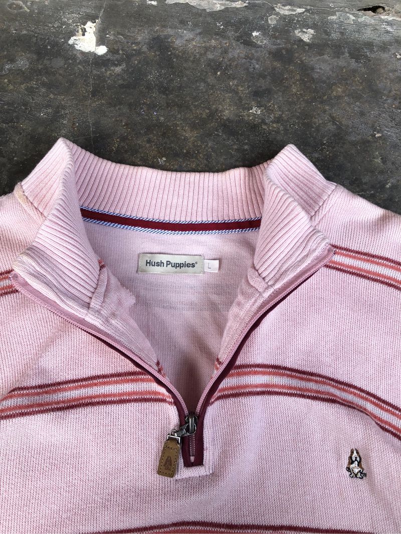 Hush Puppies Striped Half-Zip, foto 3