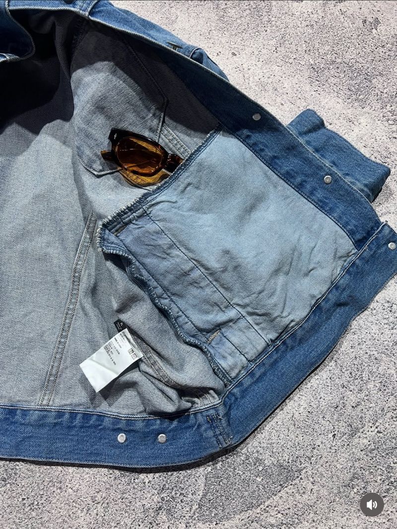 Uniqlo trucker denim jeans jacket, foto 6