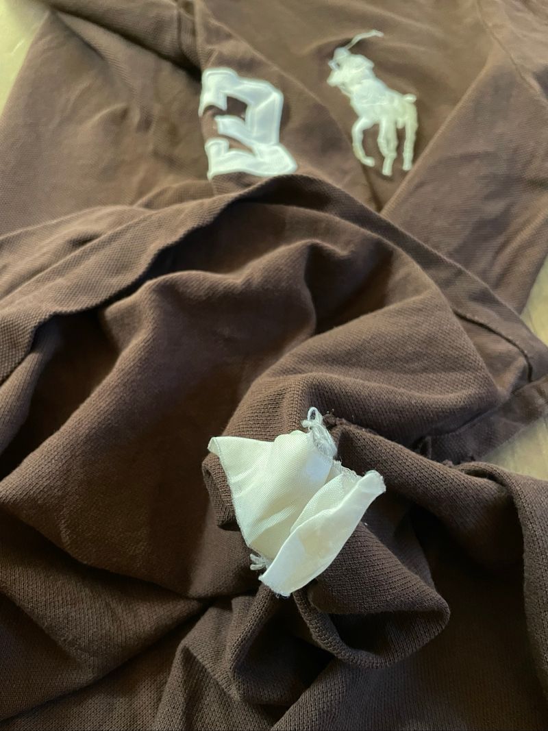 Longsleve polo rl brown, foto 4