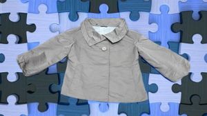 Cropped Swing Jacket/Swing Coat