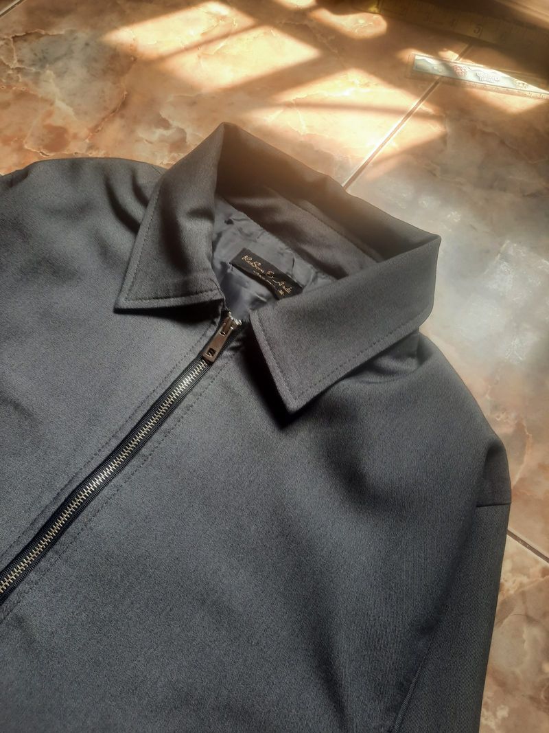 Reborn Blouson Zip Up Jacket Charcoal, foto 3