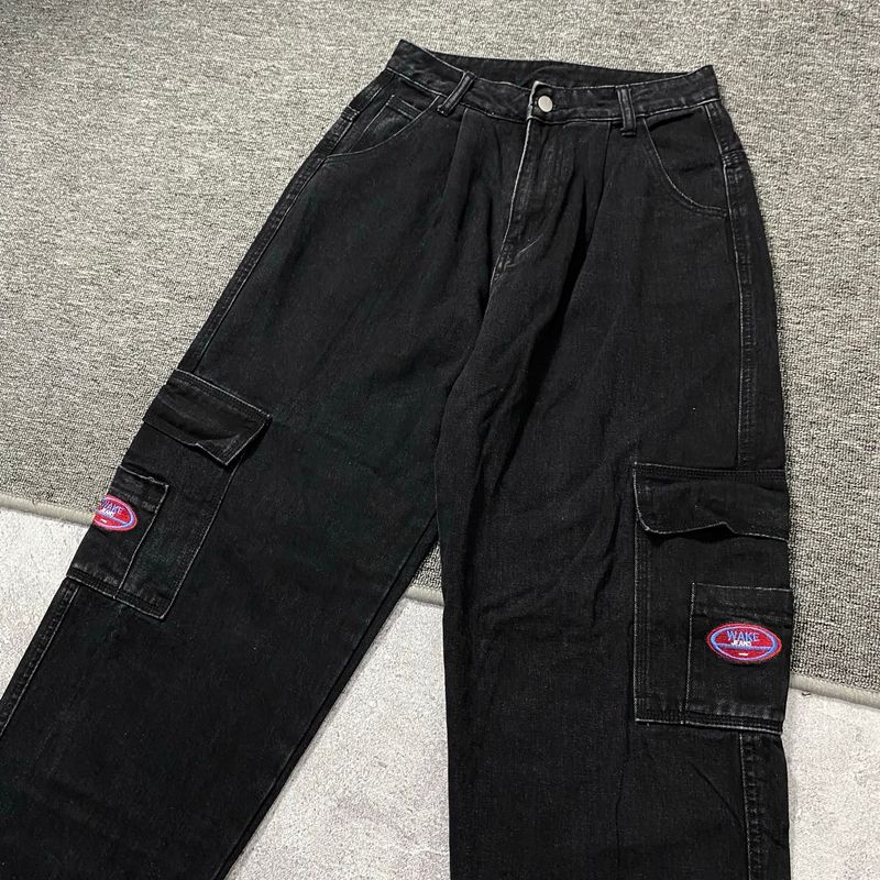 Shein WAKE baggy cargo jeans, foto 6