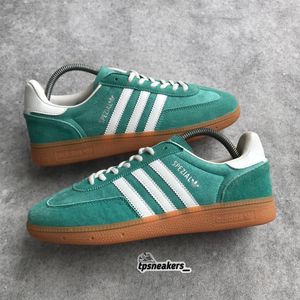 Adidas Casual Sneakers Pria white green