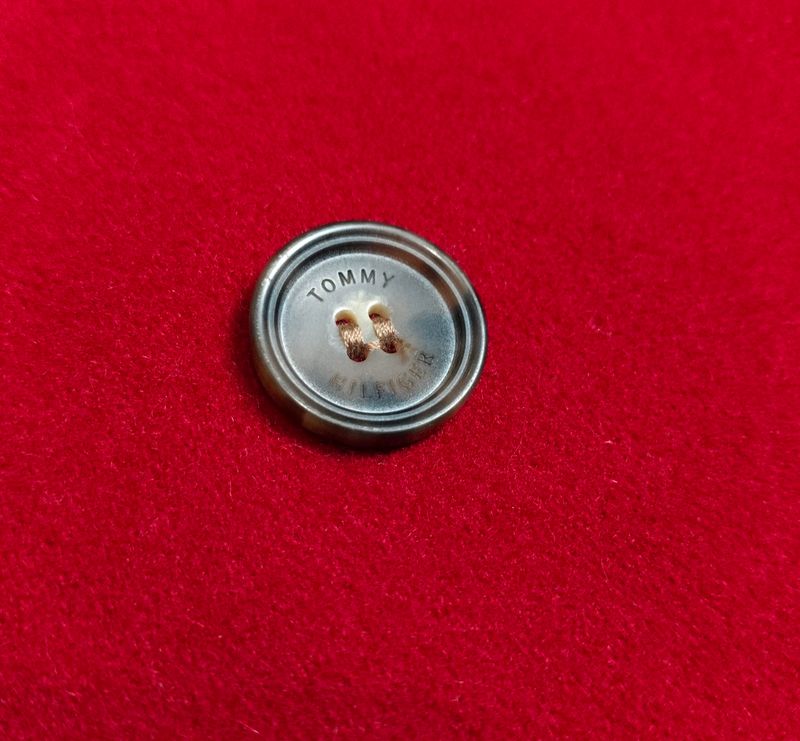 Tommy Hilfiger Red Double Breasted Pea Cot, foto 7
