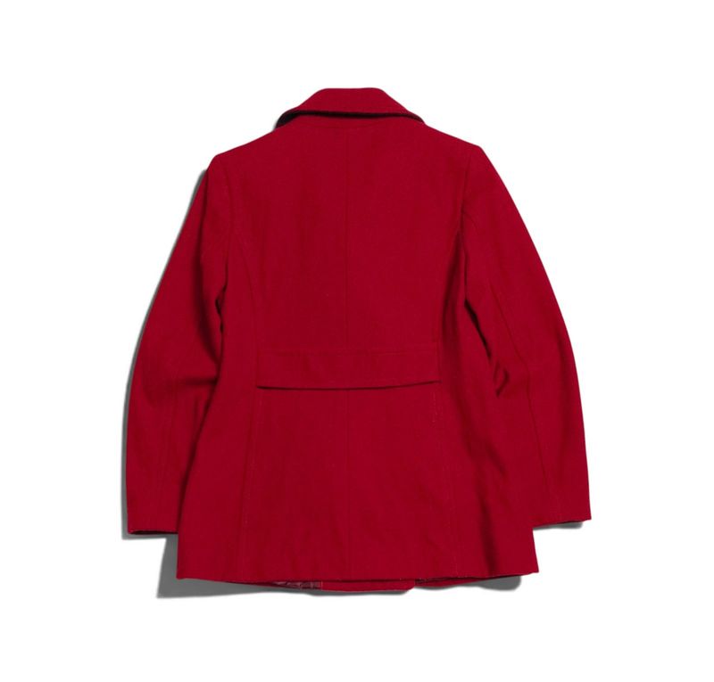 Tommy Hilfiger Red Double Breasted Pea Cot, foto 9