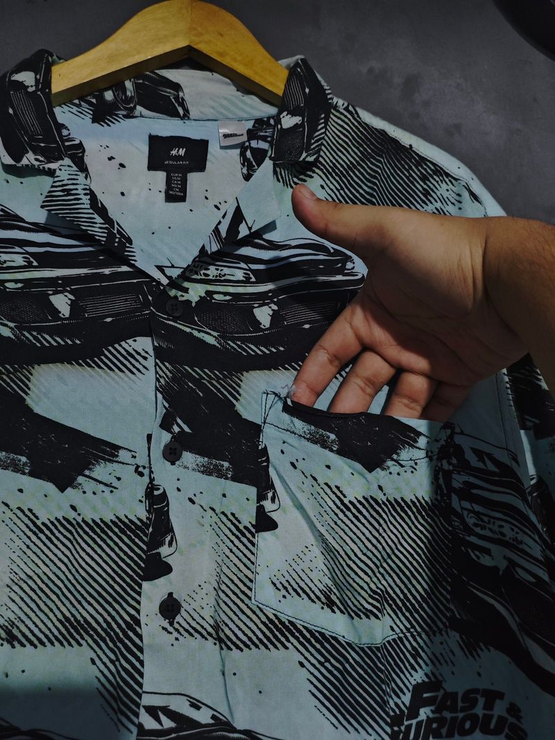 Kemeja H&M x Fast & Furious, foto 6