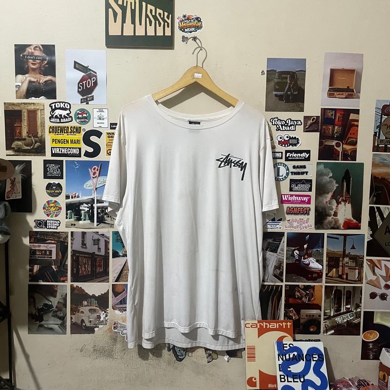 TSHIRT STUSSY BACKPRINT LOGO, foto 3