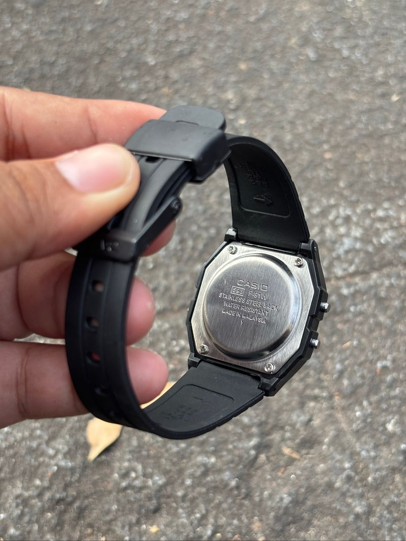 JAM TANGAN CASIO F91W DIGITAL, foto 6