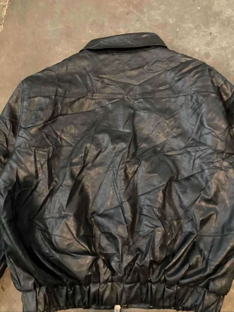 work jacket leather boxy, foto 6