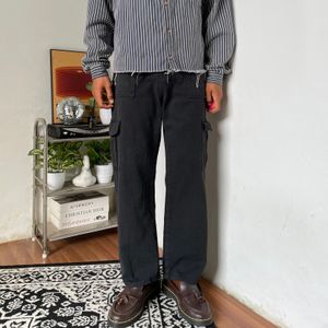 2000’s Black Active Cargo Jeans by Seoul