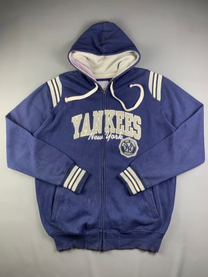 2000s MLB New York Yankees Zip Hoodie (L)