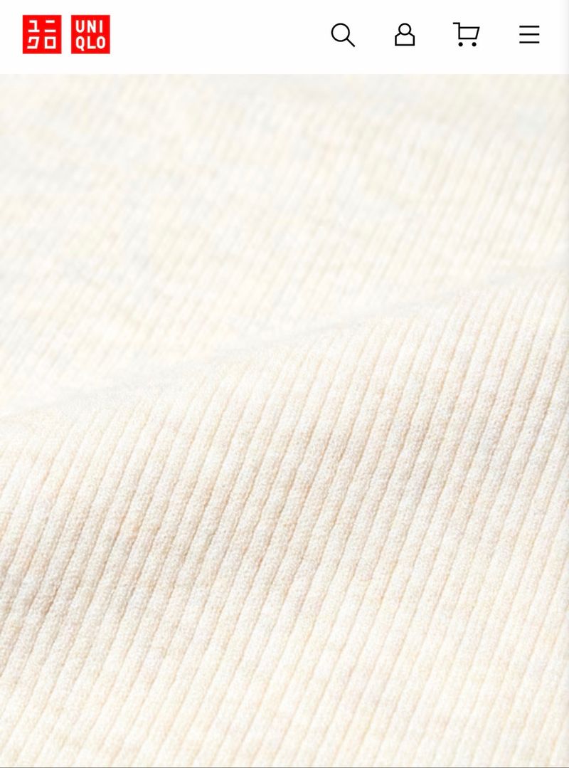 Uniqlo Knit Ribbed Long Pants, foto 2