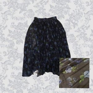 stradivarius tutu skirt flowers