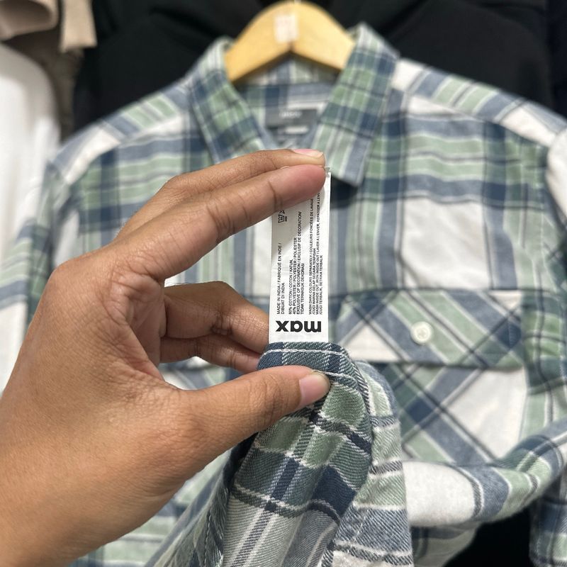 Kemeja Flannel MAX, foto 6