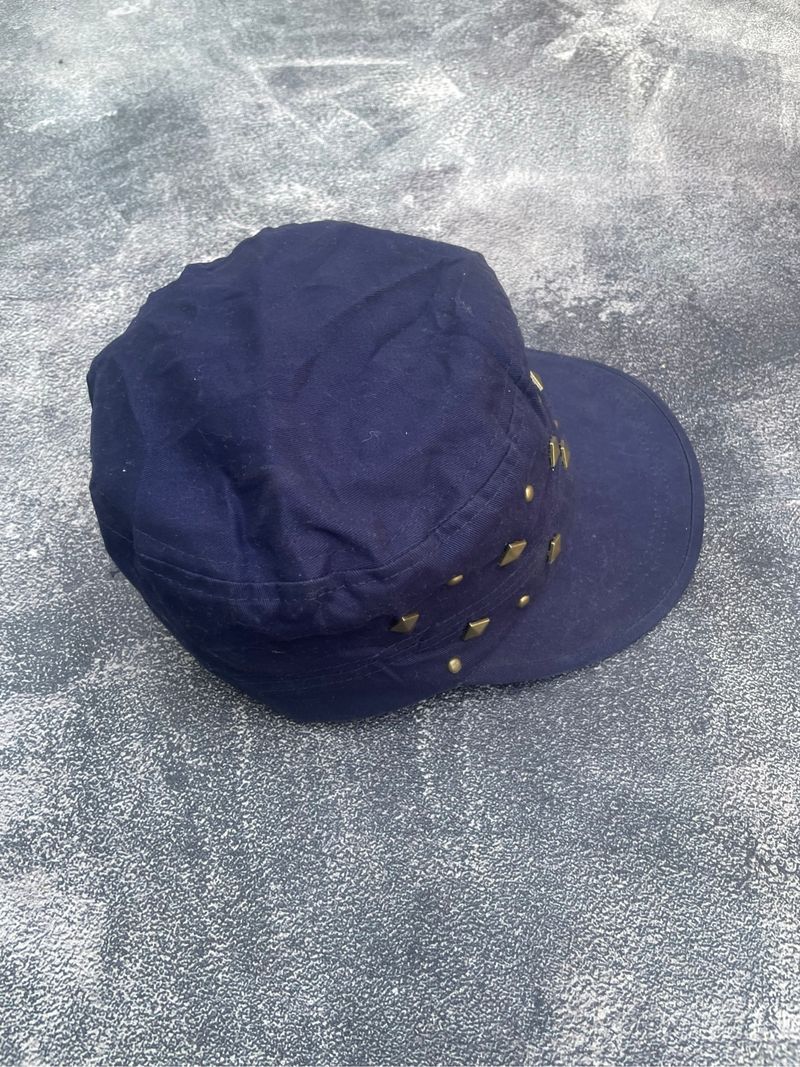 y2k Studed Cadethat Navy Spike, foto 4