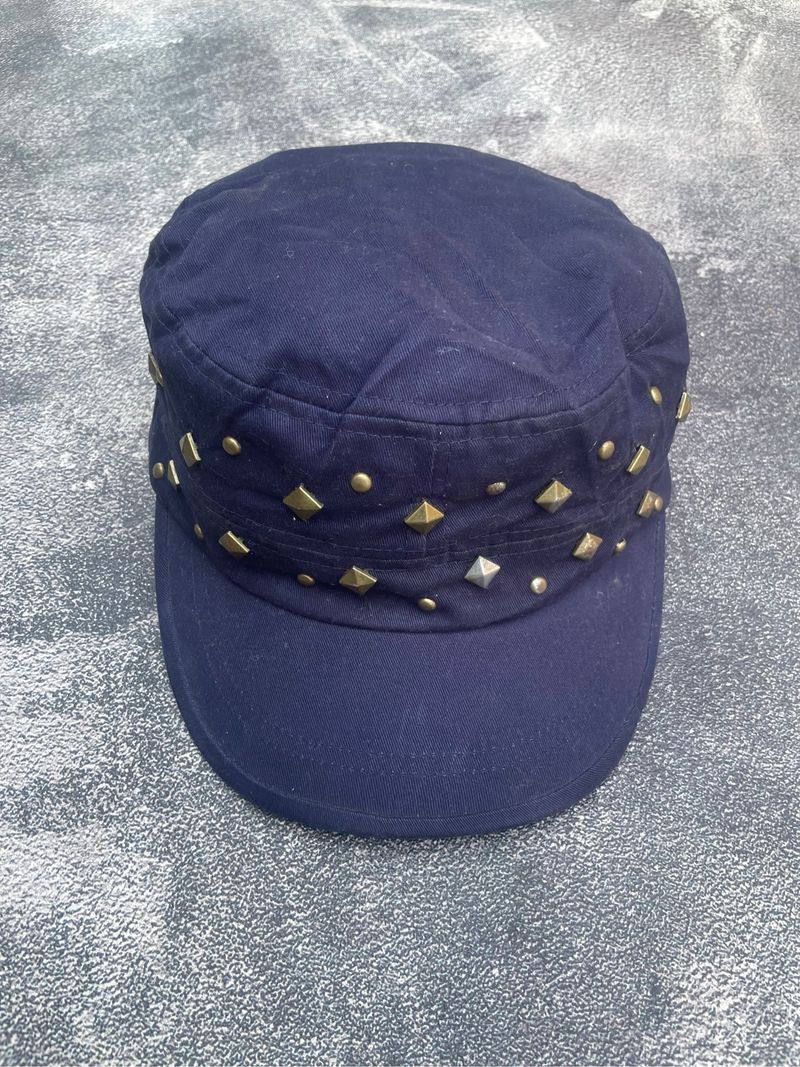 y2k Studed Cadethat Navy Spike, foto 2