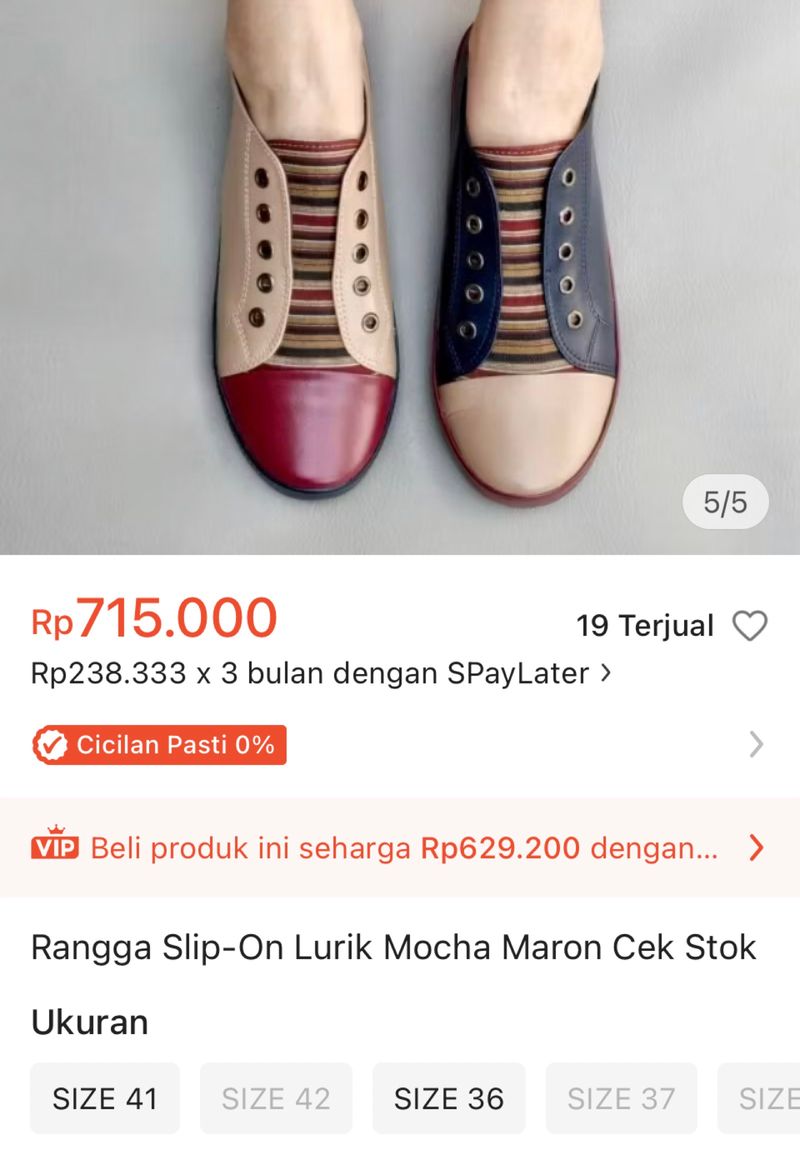 d’lilac slip on shoes, foto 3